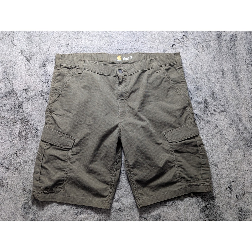 Carhartt Relaxed Fit Cargo Shorts Men's Size 42 Green